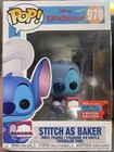 Funko Pop! Lilo & Stitch Stitch as Baker # 978 2020 Fall Convention W/ Protector