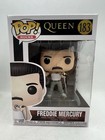 Funko Pop Vinyl Rocks Freddie Mercury 183 Figure Queen Radio GaGa White NEW UK
