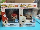 Funko POP! Flintstones Pebbles #204 & Bamm Bamm #205 Funko Shop Excl LE 8000