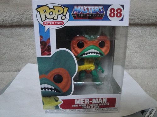 NIB Funko Pop Vinyl Masters Of The Universe Mer-Man #88 Figure  !