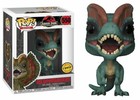 Funko Pop!  Jurassic Park Dilophosaurus CHASE LIMITED EDITION Figure 550 Rare!!