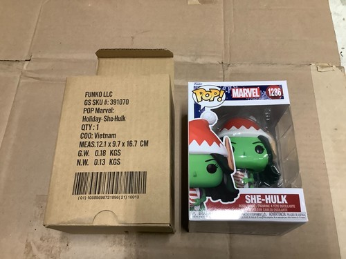 Funko POP! Marvel Holiday 2023 She-Hulk With Gift #1286