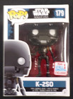 FUNKO POPS! STARWARS ROGUE ONE K-2S0 2017 FALL CON EXCLUSIVE #179 NEW IN BOX
