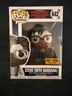 Funko Pop STEVE WITH BANDANA 642 Stranger Things GOOD CONDITION - SHIPS SAFE