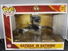 New Funko Pop! Rides Super Deluxe: The Flash - Batman in Batwing Vinyl #121
