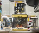 Funko Pop! Cuphead #310 - #312 and Cuphead The Devil Vinyl Collectibles Figure