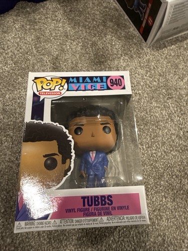 MIAMI VICE - TUBBS FUNKO POP! VINYL FIGURE #940 - NEW