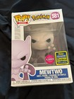 Funko Pop! Vinyl: Pokémon - Mewtwo (Flocked) -2020 Summer Convention #581
