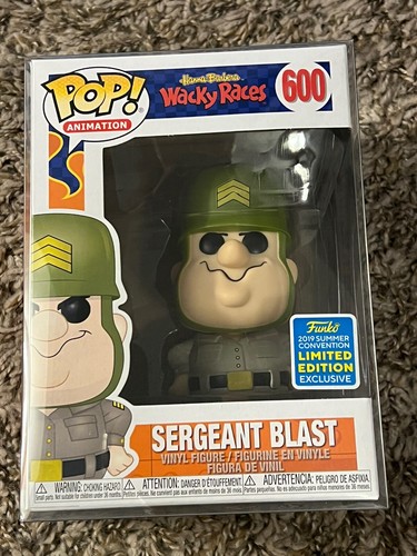 Sergeant Blast Wacky Riders #600 Summer Exclusive Funko Pop Vinyl Protector