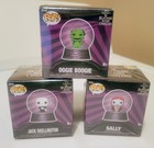 Funko Pop Mini Snowglobes Nightmare Before Christmas Jack, Sally & Oogie Boogie