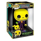 The Nightmare Before Christmas Funko Pop! Jumbo 10" Jack And Zero Blacklight 809