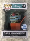 Funko Pop Disney The Nightmare Before Christmas Clown In Jack In The Box Cart