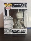 Lady Justice Metallica Rocks Vaulted Funko Pop 89 With Protector