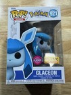 Funko Pop! Hot Topic Exclusive Pokemon Glaceon Flocked #921