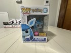 Funko Pop Games! Glaceon #921 Hot Topic Flocked Exclusive