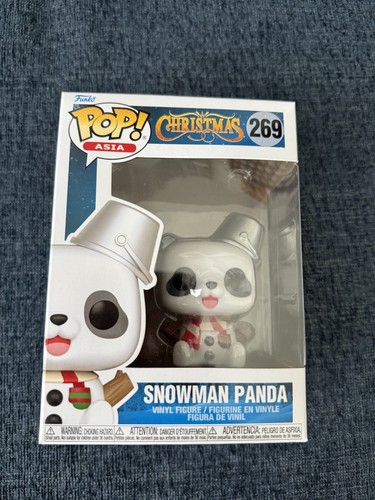 Funko Pop - #269 Snowman Panda Christmas Pop Asia - New