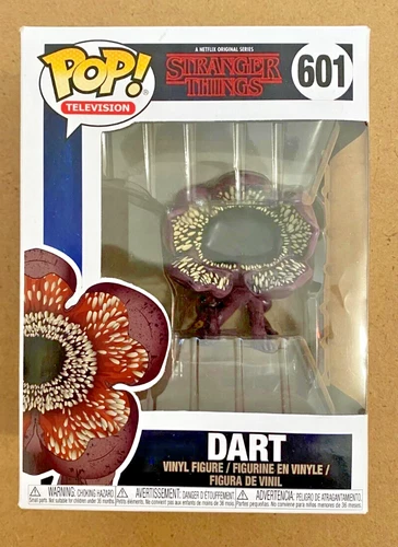 Dart 601 Stranger Things FUNKO POP VINYL NEW IN MINT BOX + PROTECTOR
