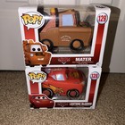 🔥Funko POP Mater#129/Lightning McQueen#128 COMBO🔥