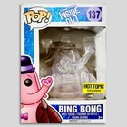 Funko Pop Vinyl Disney Inside Out Bing Bong CLEAR RARE Action Figure 2 Exclusive