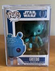 Funko POP! Star Wars Greedo #7 Blue Box Large Font Rare Retired In Hard Case