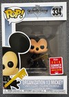 #334 Organization 13 Mickey - Funko POP Disney - Kingdom Hearts 2018 Con Exc
