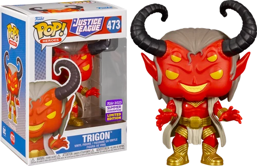 DC Comics Justice League - Trigon #473 SDCC 2023 Funko Pop Vinyl Figure NEW
