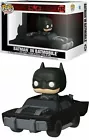 DC THE BATMAN - BATMAN IN BATMOBILE 3.75" POP RIDES VINYL FIGURE FUNKO 282