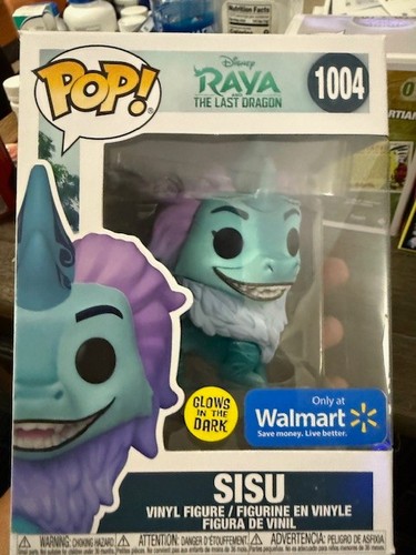 Funko Pop Disney Raya And The Last Dragon #1004 Sisu GITD Walmert Exclusive Used