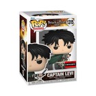 Attack on Titan Captain Levi AAA Anime Exc Funko Pop #1315 w Protector Pre Order