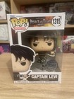 RARE Attack on Titan Captain Levi Special Edition #1315 Funko Pop! Vinyl Anime