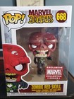Funko Pop! Zombie Red Skull Exclusive Marvel Collector Corps #668
