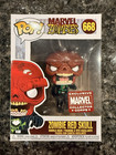 Funko Pop! Marvel Zombies Zombie Red Skull #668 MCC Exclusive Vinyl Figure NEW