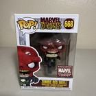 Funko POP Zombie Red Skull #668 Marvel Collector Corps Zombies