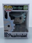 Funko POP! Animation Rick and Morty Prison Break Rick #339 Vinyl Figure DAMAGED