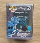 Funko Pop Art Series Mickey Mouse Conductor Mickey #22 + Hard Case