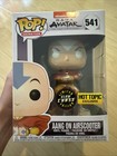 Funko Pop AANG On Airscooter Avatar Last Airbender Glow Chase Hot Topic Excl 541