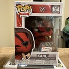 New Funko Pop! WWE Fanatics Exclusive KANE Figure with Pin #164 Protector