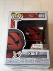 New Funko Pop! WWE Fanatics Exclusive KANE Figure with Pin #164 Protector