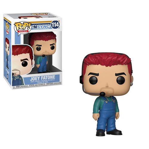🔥Funko Pop! Vinyl Rocks: *NSYNC - JOEY FATONE #114 VAULTED PROTECTOR🔥