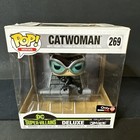 Funko Pop DC Heroes Deluxe Catwoman #269 Vinyl Figure GameStop Exclusive Jim Lee