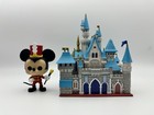 2020 Disney Castle & Mickey Mouse Funko Pop  7" Vinyl - Figures only, No Box