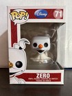 Zero The Nightmare Before Christmas Disney Funko Pop 71 With Protector