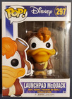 Funko Pop Launchpad McQuack #297 Disney Vaulted w/Protector