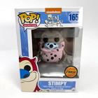 Funko Pop! Animation Nickelodeon Ren & Stimpy Grey Stimpy Chase #165 Vaulted