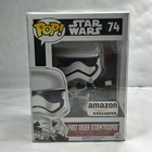 Star Wars Funko POP- First Order Stormtrooper #74 Amazon Exclusive w/case