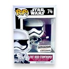 Funko Pop! Star Wars #74 First Order Stormtrooper SHELF WEAR Amazon Exclusive