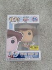 Funko Pop Disney Toy Story Sheriff Woody Holding Forky 535 + Protector Hot Topic