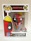 Deadpool Construction Worker 781 Funko Pop Vinyl Marvel Special Edition Figure