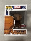 Funko POP! Marvel #674 Iron Man Wood Effect Special Edition