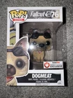 DECENT CONDITION! Funko Pop! Fallout - Dogmeat (Flocked) - GameStop (Excl) #76